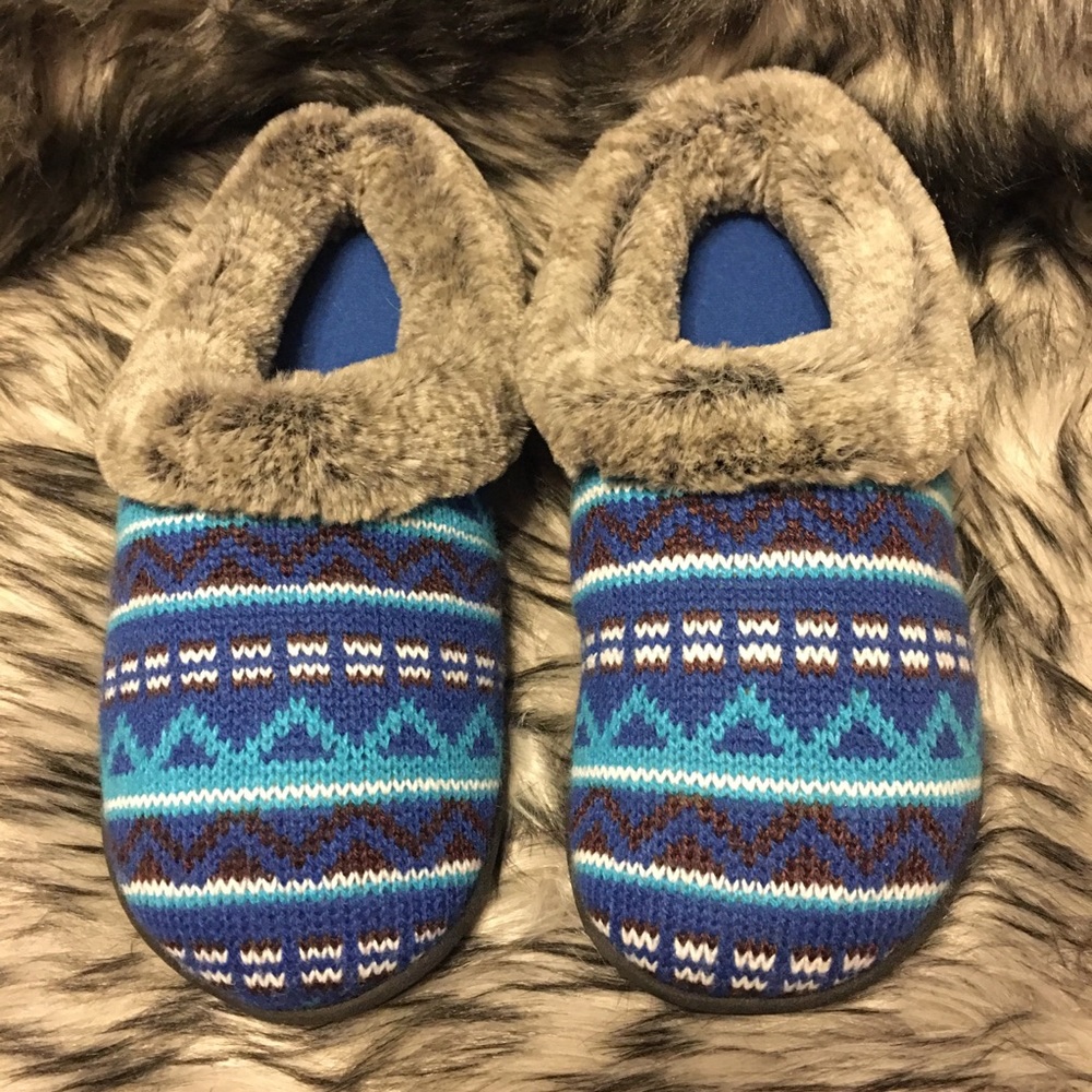 Dearfoam Memory Foam Indoor Outdoor Slippers S 5-6